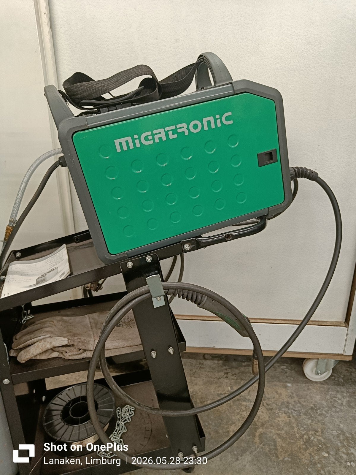 Mega tronic half automaat  laspost, Ophalen