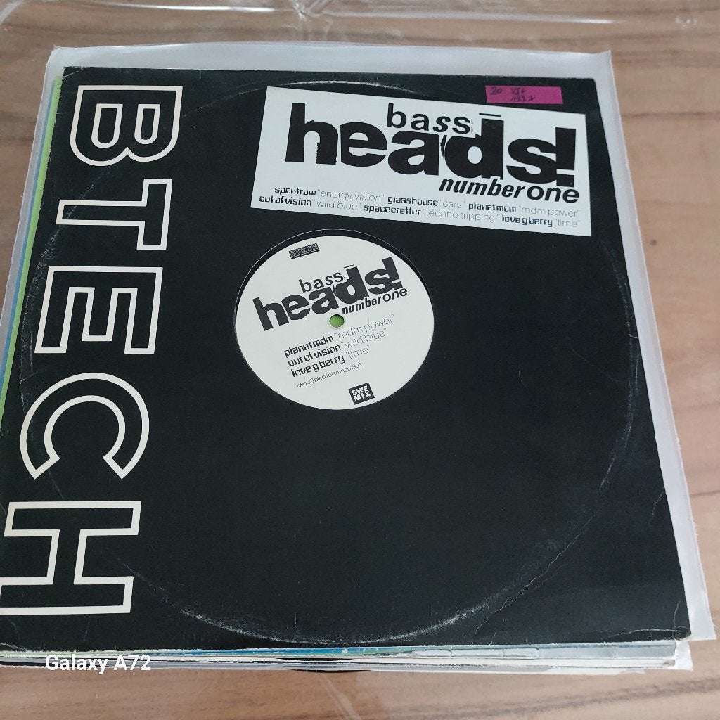 bass heads number one 12 inch maxi, 12 pouces, Enlèvement ou Envoi, Autres types, Utilisé