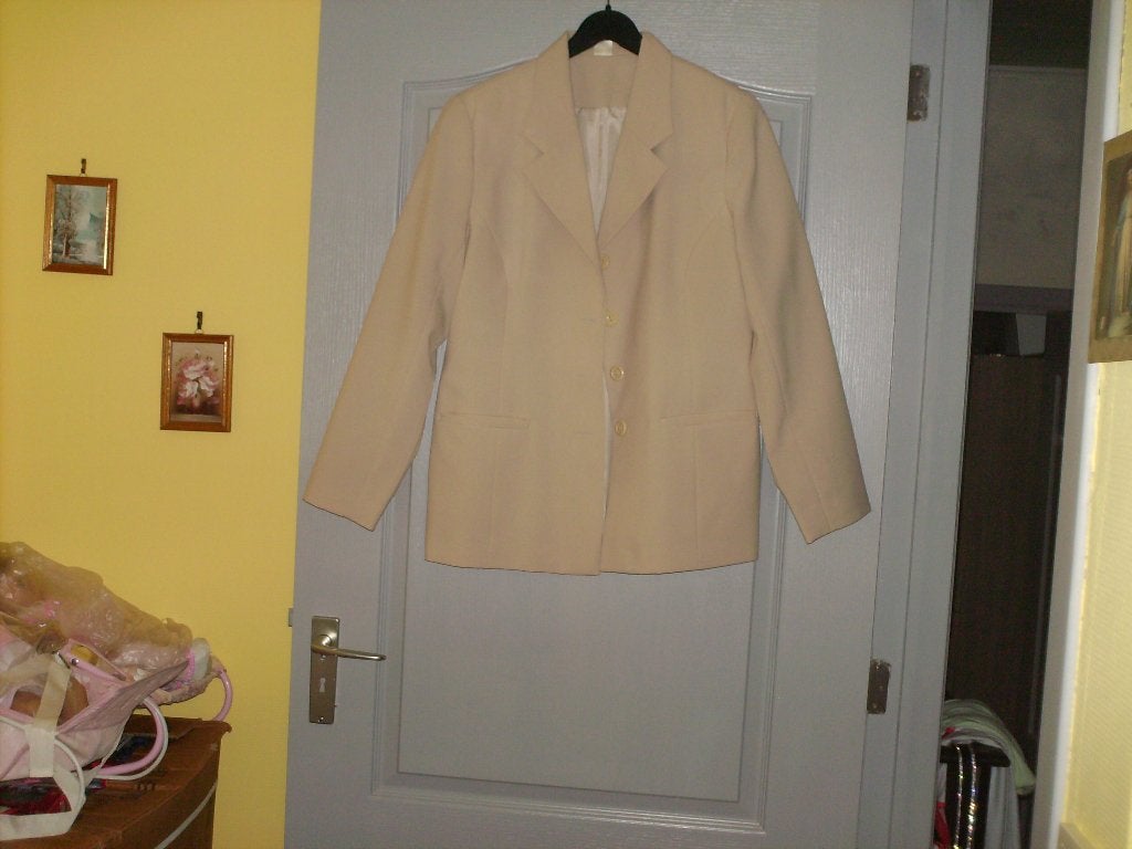 a vendre veste été pour dame, Enlèvement ou Envoi, Comme neuf, Taille 42/44 (L), Beige