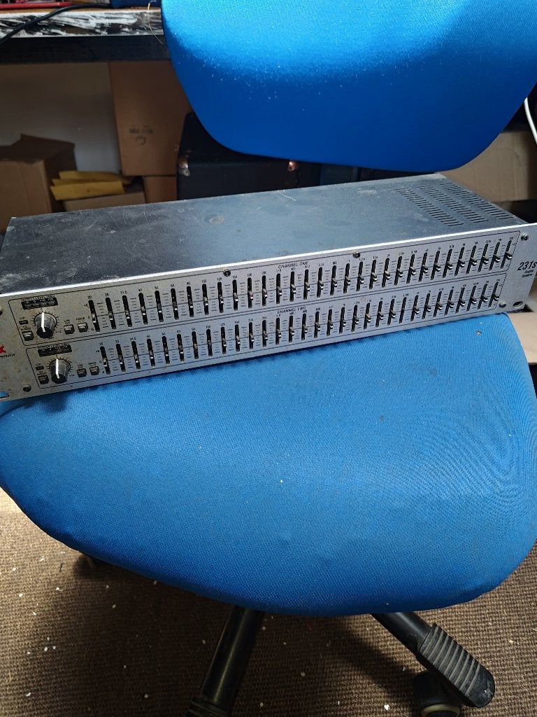 dbx 231s Dual Channel 31-Band EQ, Ophalen, Gebruikt, Equalizer