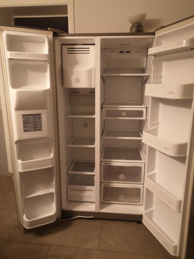 Mooie dubbele amerikaanse frigo van LG, Elektronische apparatuur, Ophalen