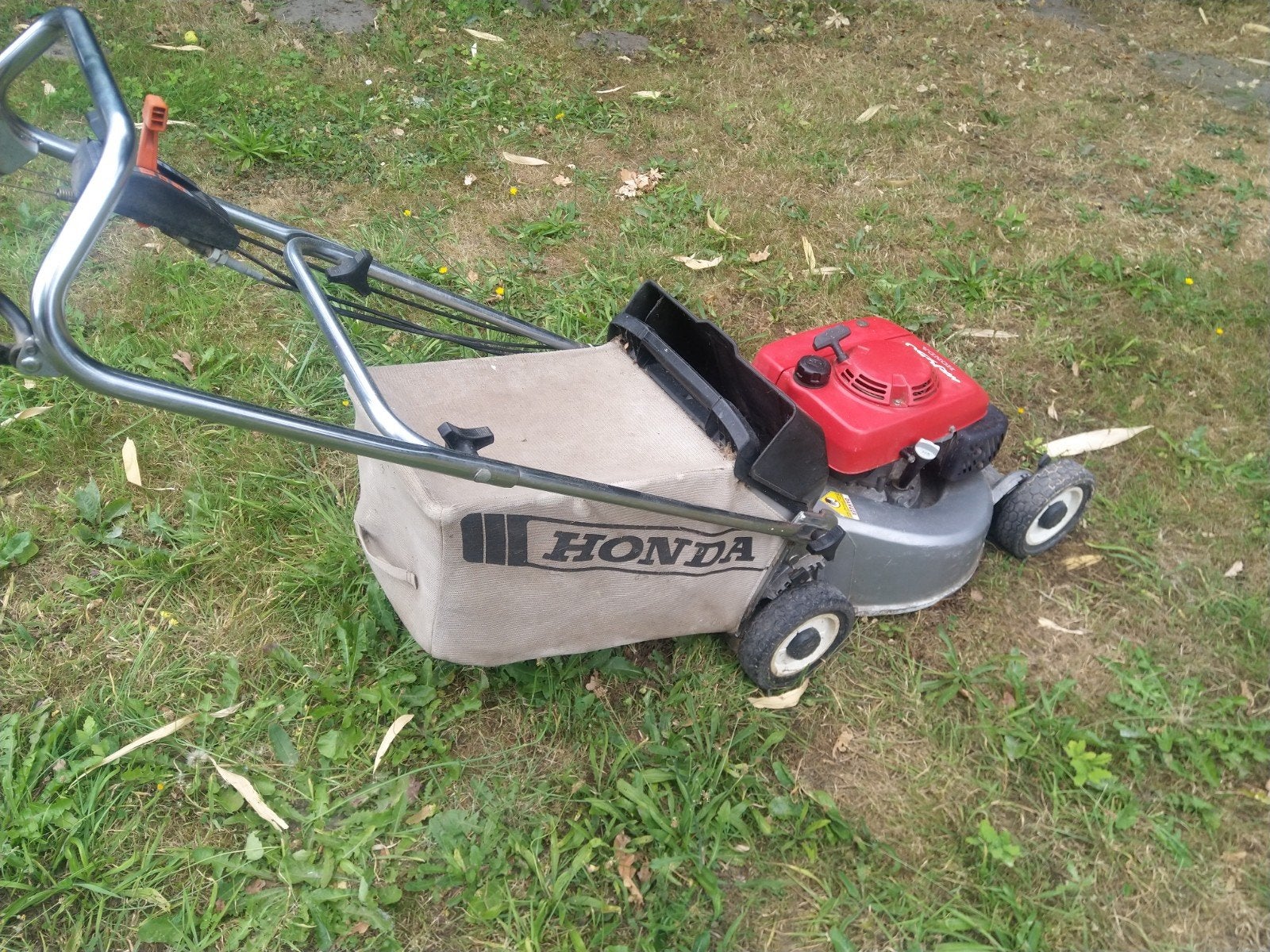Honda grasmaaier benzine 4 takt, Tuin en Terras, Ophalen, Cirkelmaaier, Honda, Gebruikt