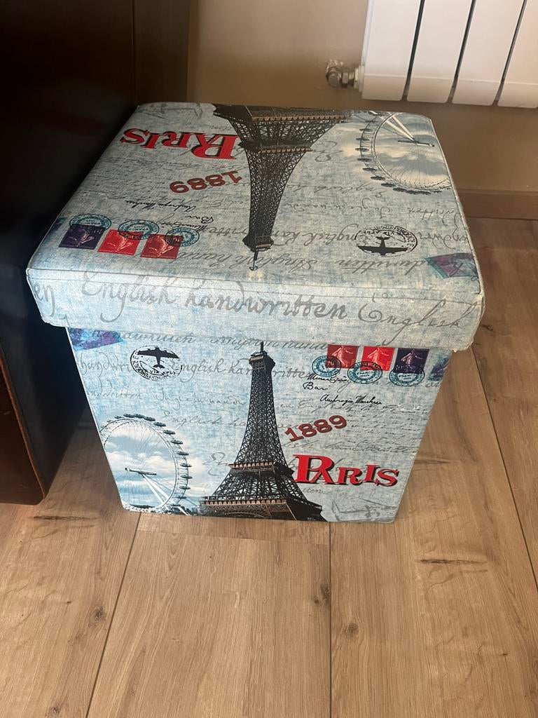Coffre, pouf rangement Paris, Enlèvement, Comme neuf