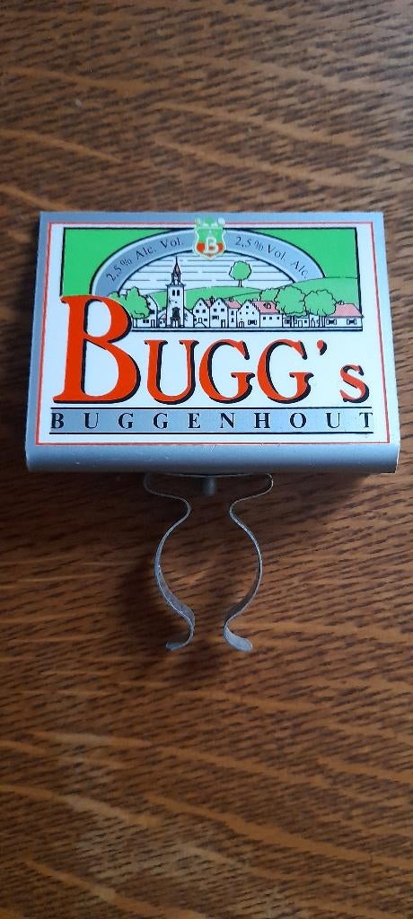tapruiter tapkraan reclame Bugg's bier Buggenhout, Ophalen of Verzenden, Gebruikt, Overige typen, Overige merken