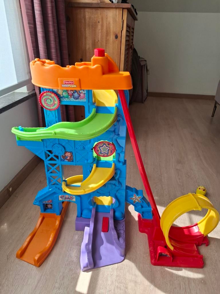 Fisher price Little people autobaan, Kinderen en Baby's, Ophalen