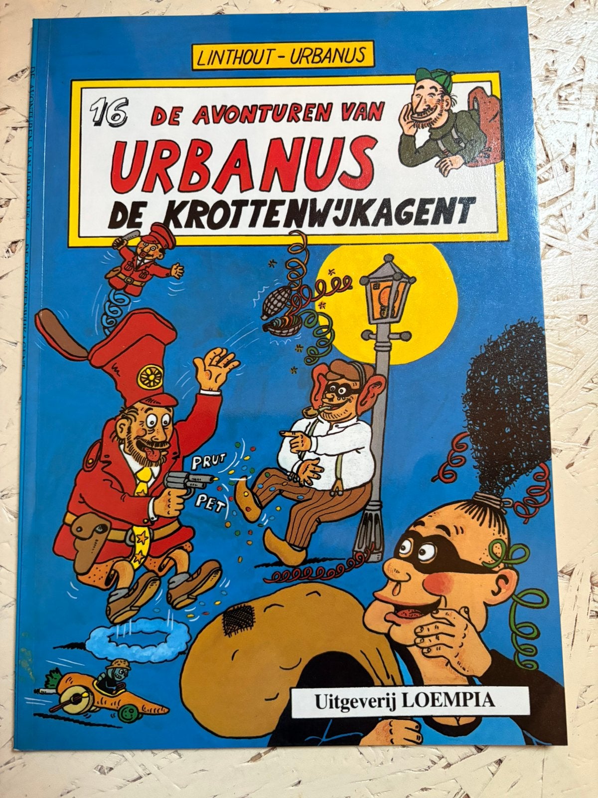 Urbanus nr 16 - de krottenwijkagent 1ste druk 1987, Ophalen of Verzenden, Gelezen