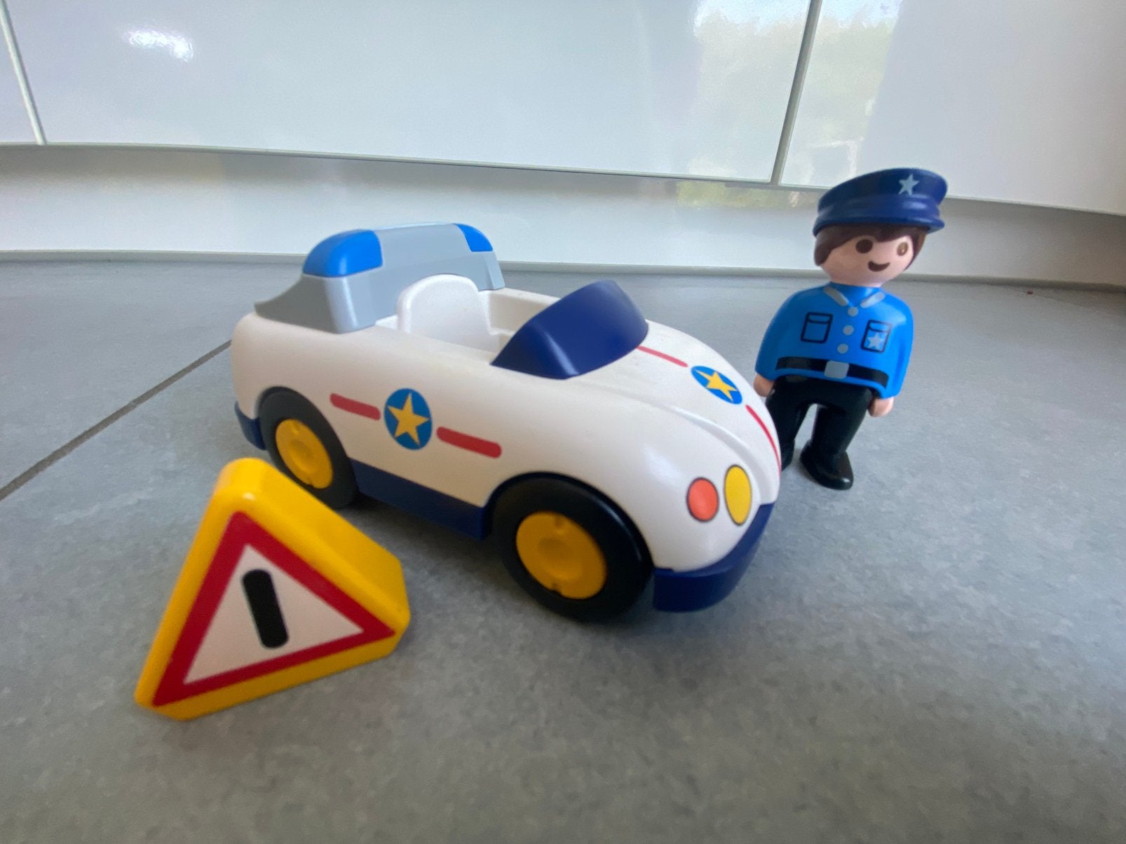 Playmobil 123 politieauto 6797, Enlèvement, Comme neuf