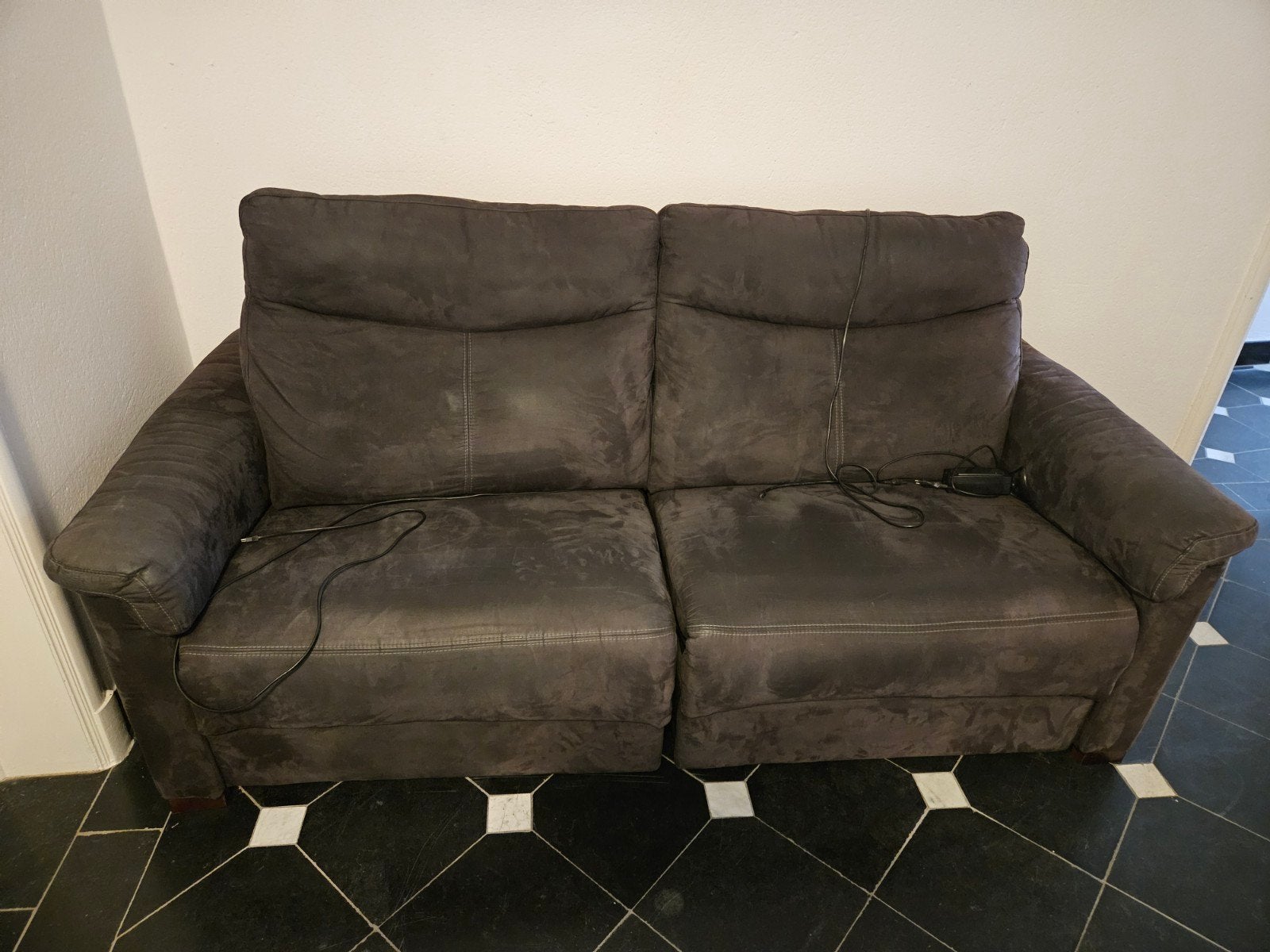 Zetel met elektrische verstelling, Maison & Meubles, Canapés | Salons, Enlèvement