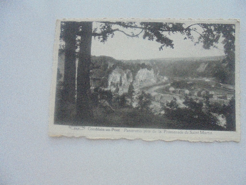 comblain-au-pont - panorama, Envoi, 1940 à 1960, Affranchie, Liège