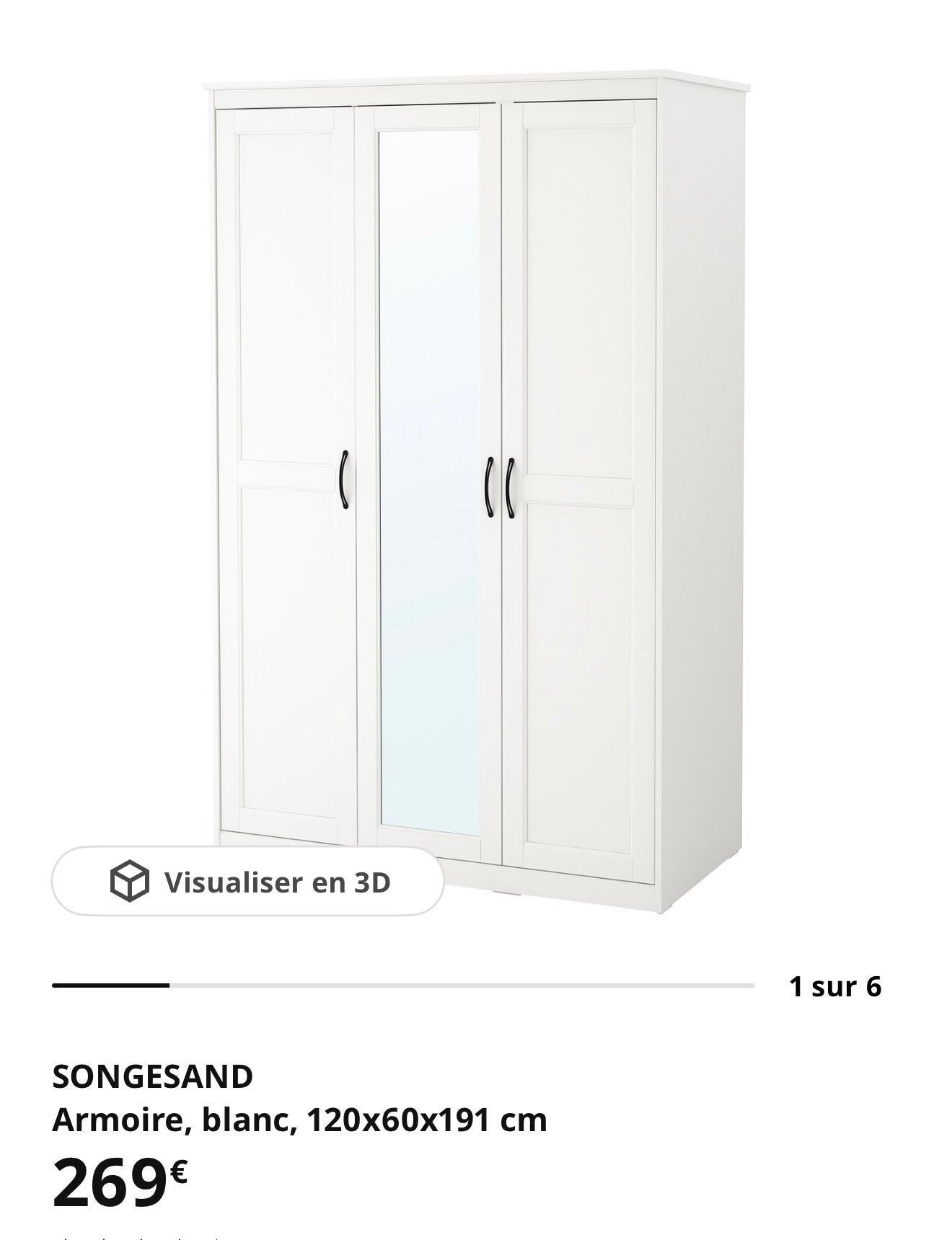 IKEA SONGESAND kledingkast, Ophalen, Gebruikt
