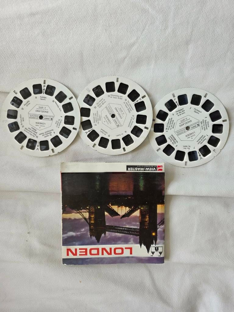 Viewmaster view-master set Londres London L occasion de déco, Collections, Enlèvement ou Envoi