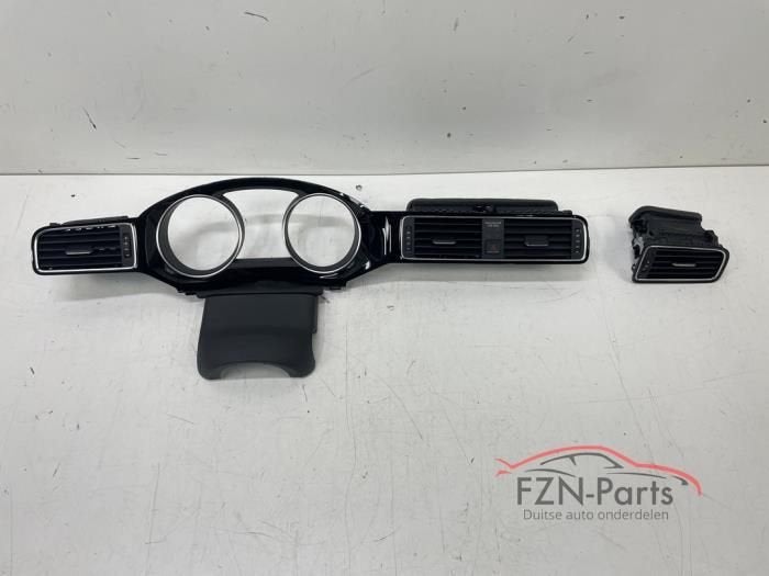 VW Jetta 5C inleg set Dashboard kilometerteller, Ophalen of Verzenden, Gebruikt