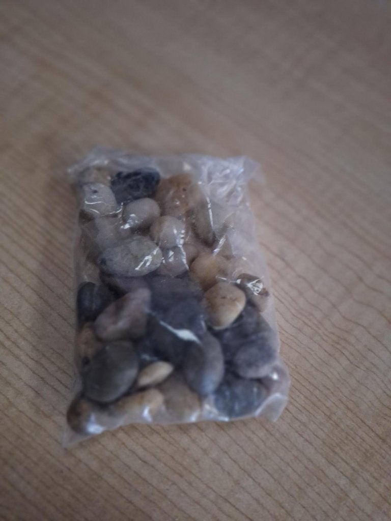 zakje steentjes, Ophalen of Verzenden, Zo goed als nieuw
