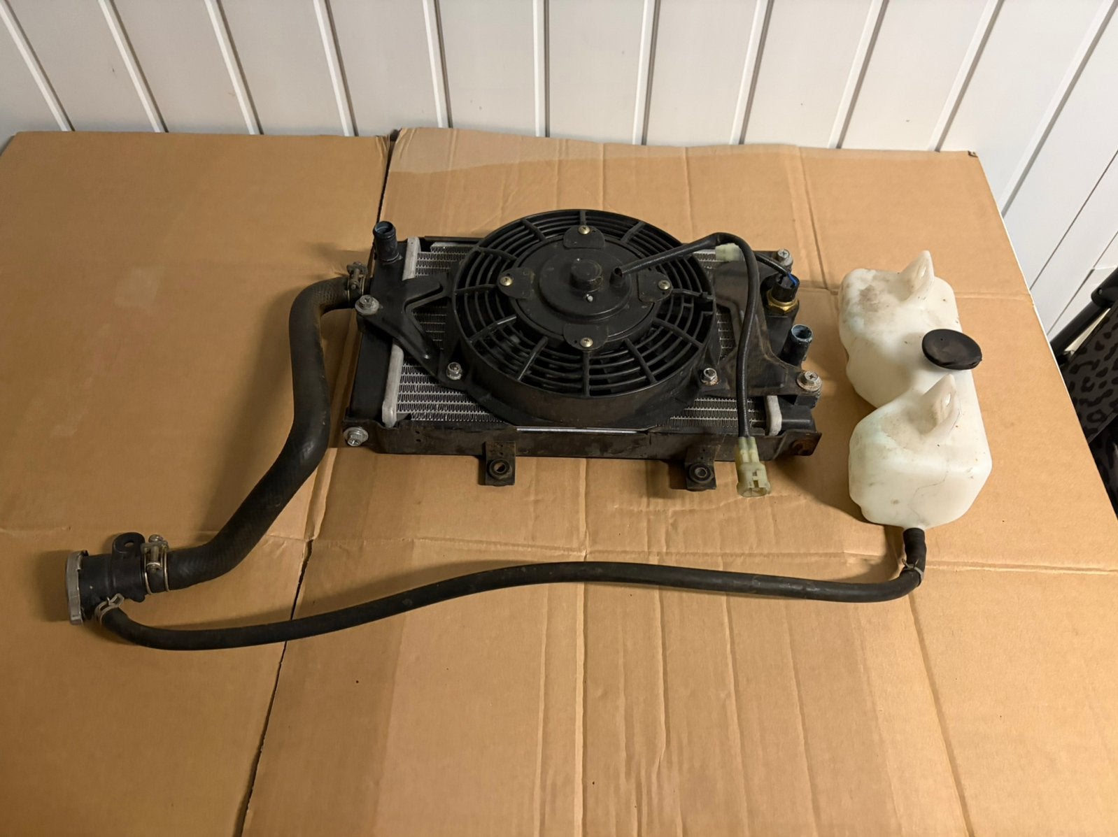 Radiateur Quadro Qooder 350 + système de ventilation complet