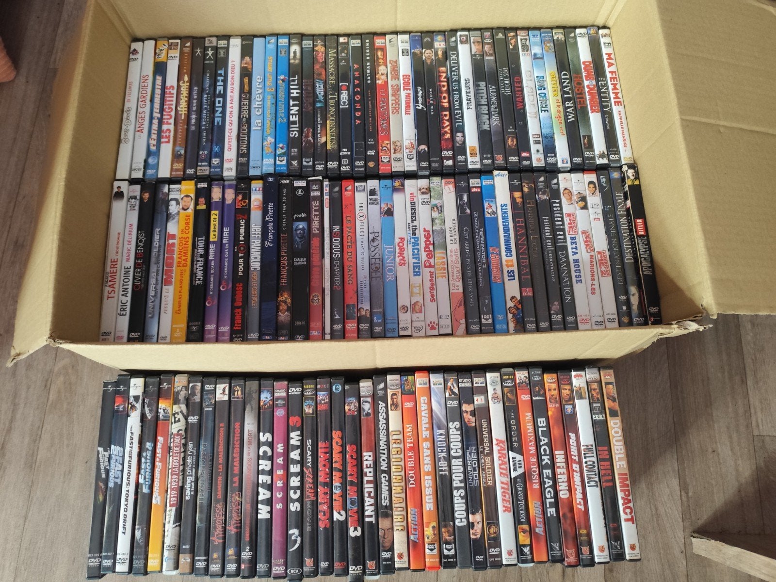 Gros lot de 123 DVD, Enlèvement ou Envoi, Utilisé