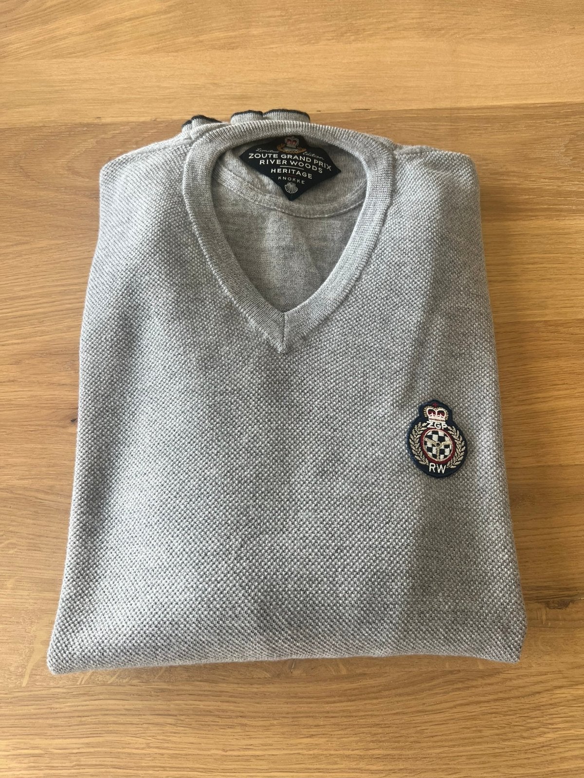 Grand Prix Pull Salty, Enlèvement ou Envoi, Comme neuf, Taille 56/58 (XL), Gris