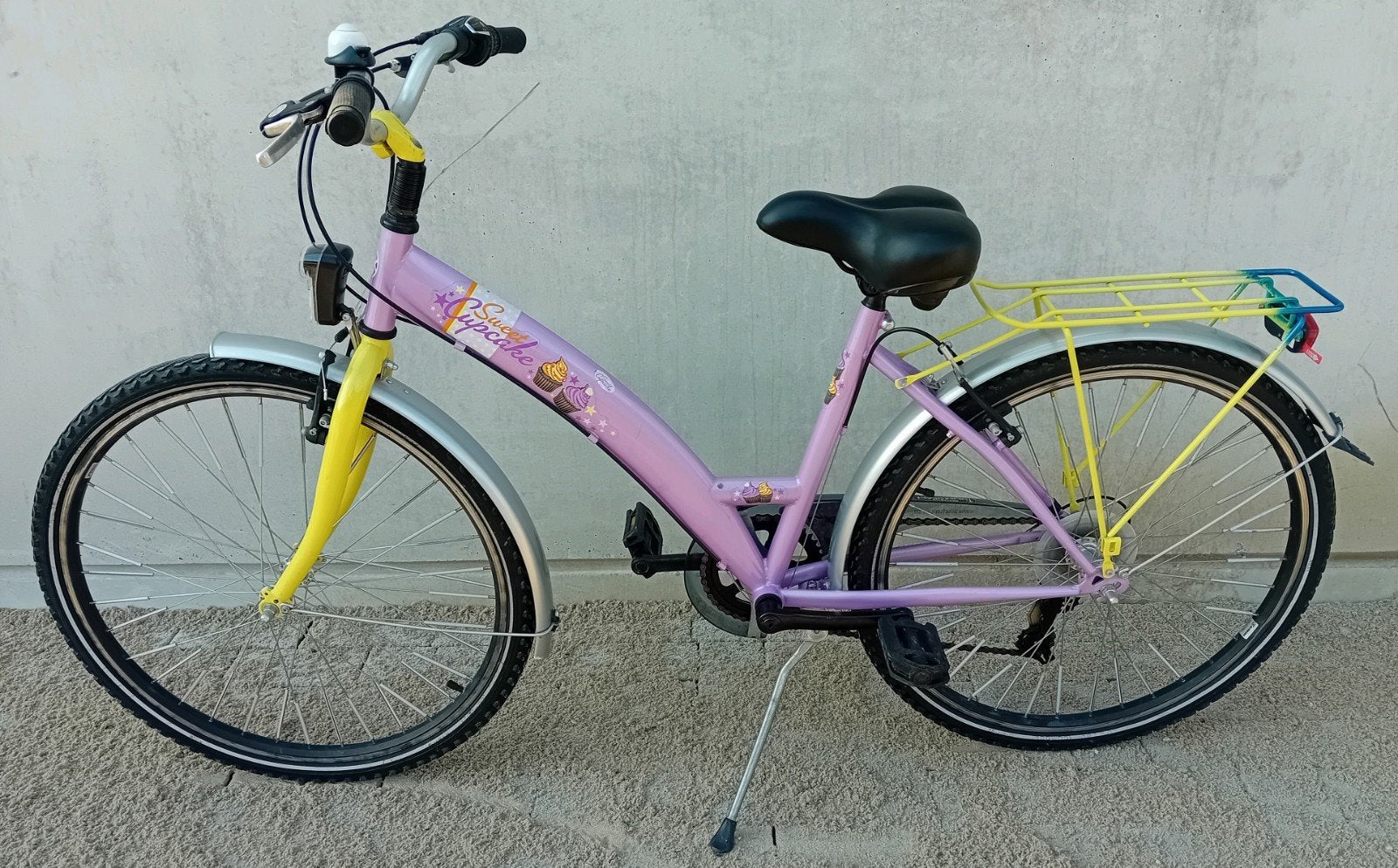 Meisjesfiets BFK Cupcake 26inch 6speed NIEUWPRIJS 399€ 🚴, Frein sur jante, 26 pouces ou plus, Frein à main, Comme neuf