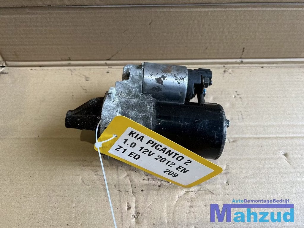 KIA PICANTO 2 1.0 12V G3LA startmotor 2011-2017, Auto-onderdelen, Heolleung-ro 12
06797  Seoul, Info@kia.com, Kia Corporation