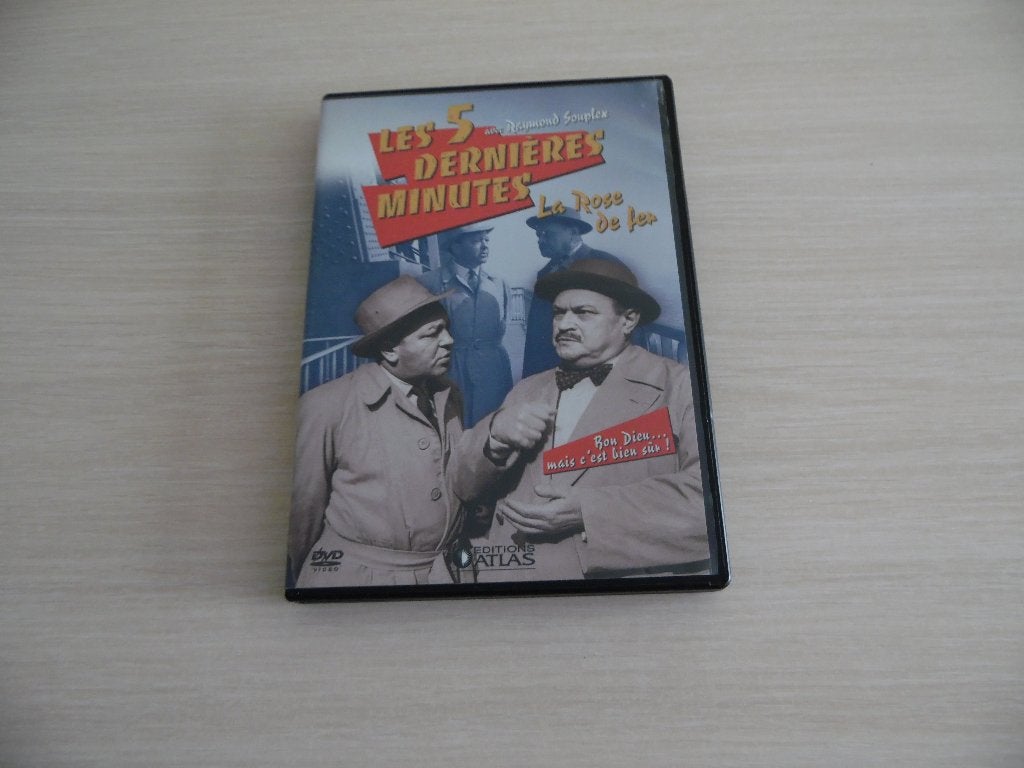 LES CINQ DERNIÈRES MINUTES     LA ROSE DE FER, Cd's en Dvd's, Dvd's | Tv en Series, Alle leeftijden, Overige genres, Ophalen of Verzenden