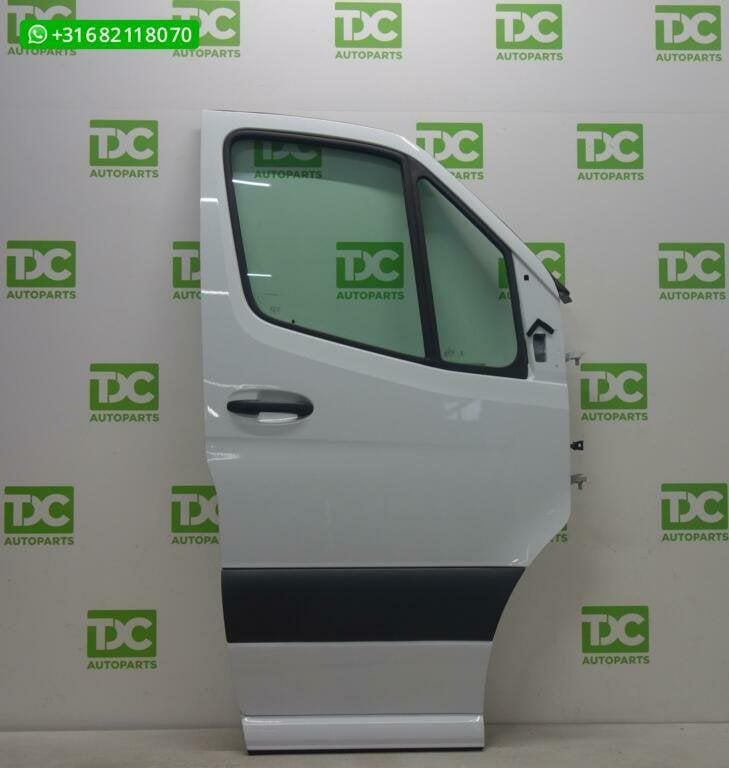 Mercedes Sprinter W907 ('18-'21) Voorportier rechts wit taxi, Auto-onderdelen, Gebruikt, Deur, Mercedes-Benz, Ophalen of Verzenden