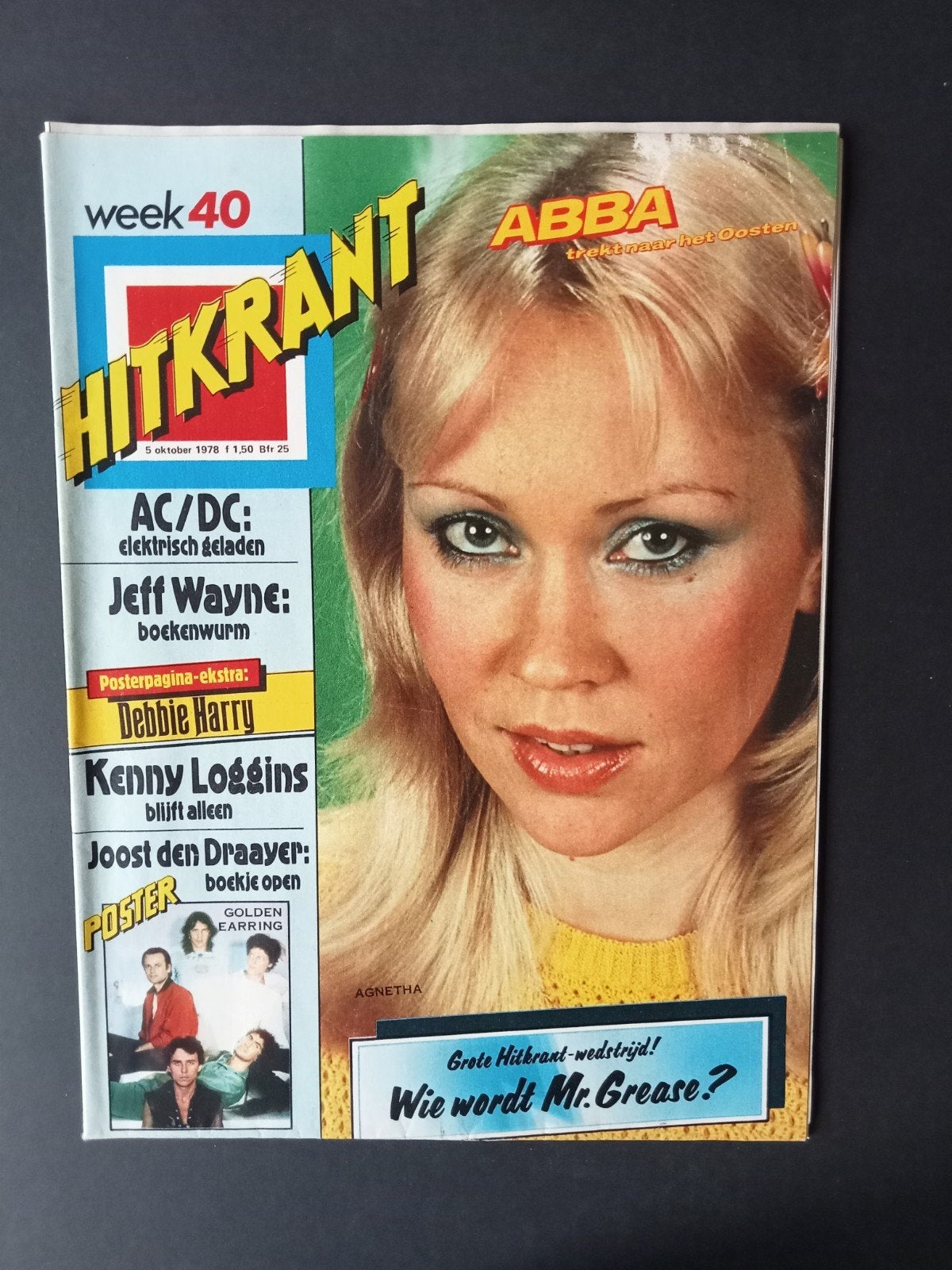 Abba 3 Tijdschriften 2x Hitkrant 1x Joepie, Ophalen of Verzenden