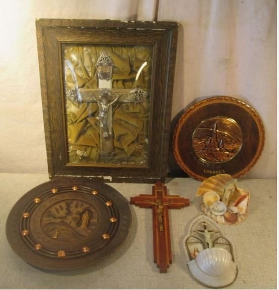 6 objets religieux anciens, Antiquités & Art, Antiquités | Objets religieux, Enlèvement ou Envoi