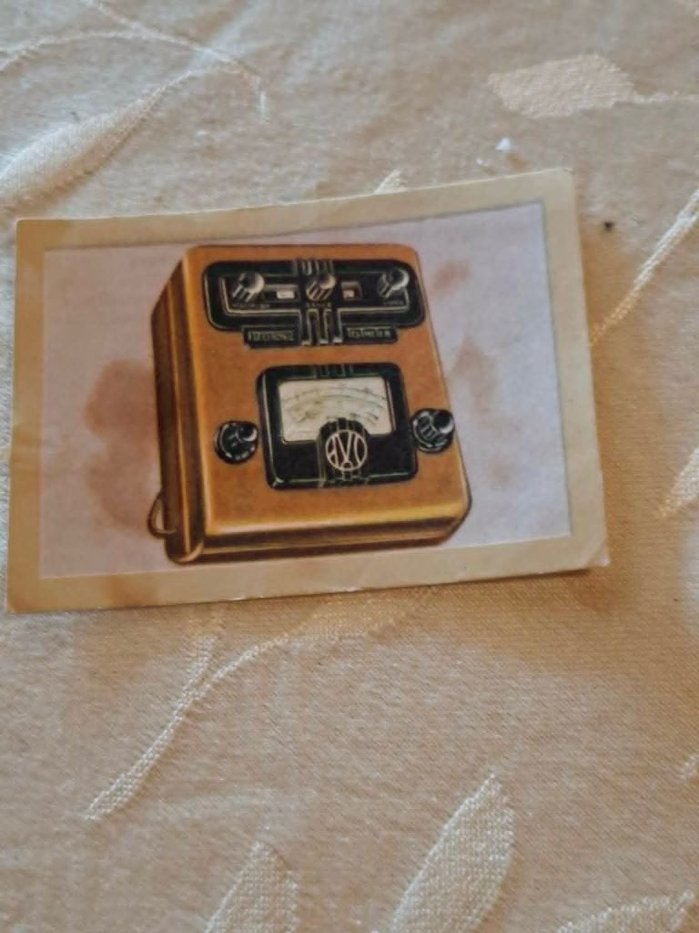 Prentje/Chromo : Buisvoltmeter / Chocolade Jacques, Collections, Photos & Gravures, Utilisé, Gravure, Autres sujets/thèmes, Enlèvement ou Envoi