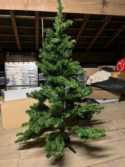 sapin noel 1m, Enlèvement, Utilisé