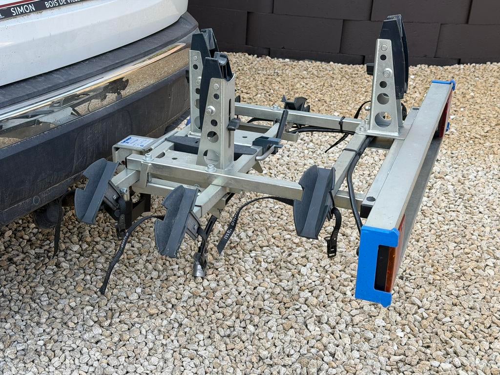 Porte velo attelage 3 velos twinny load Prestige, Enlèvement, 3 vélos ou plus, Comme neuf, Support d'attelage