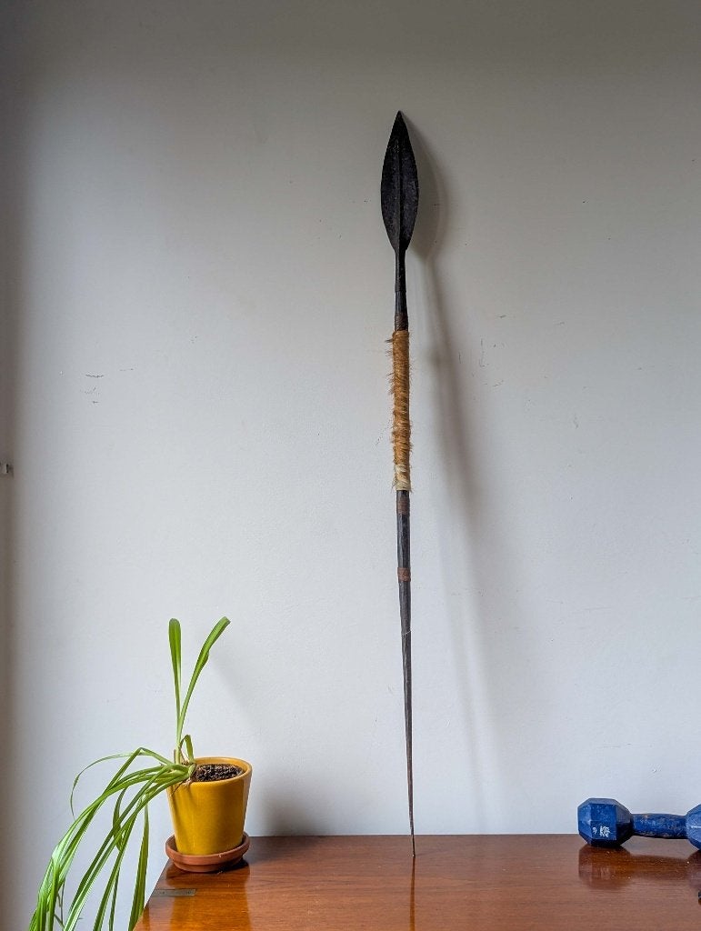 Traditionele Afrikaanse speer, Ophalen of Verzenden