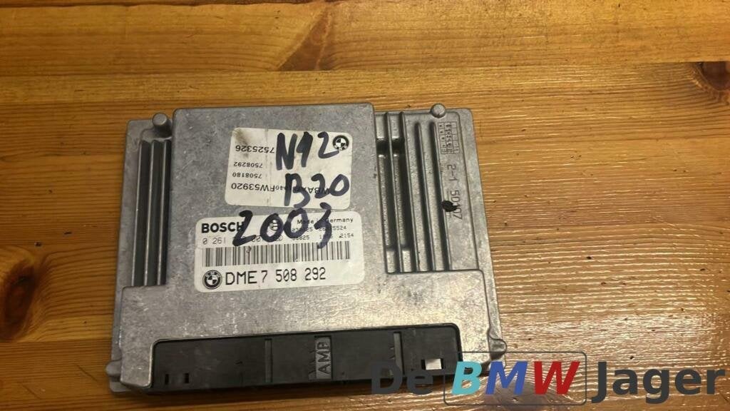 DME module bosch BMW 3-serie E46 N42B20 12147508292, Enlèvement ou Envoi, Utilisé, BMW, BMW