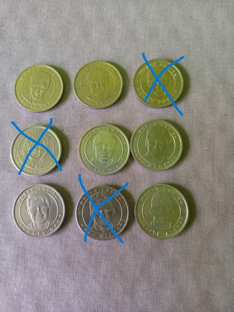 Munten World cup 1994, Ophalen of Verzenden, Zo goed als nieuw, Overige typen