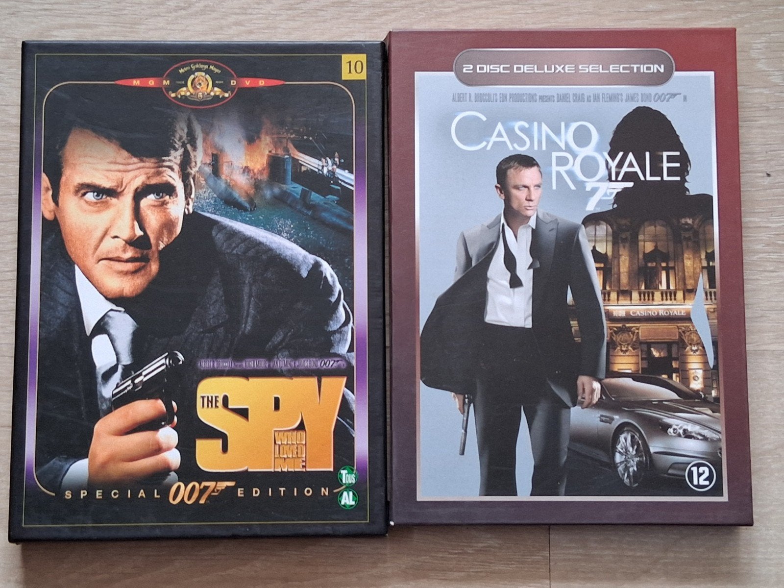 2 james bond films op dvd, luxe editie, Cd's en Dvd's, Dvd's | Klassiekers, Engels, Nederlands, Ophalen of Verzenden, Zo goed als nieuw