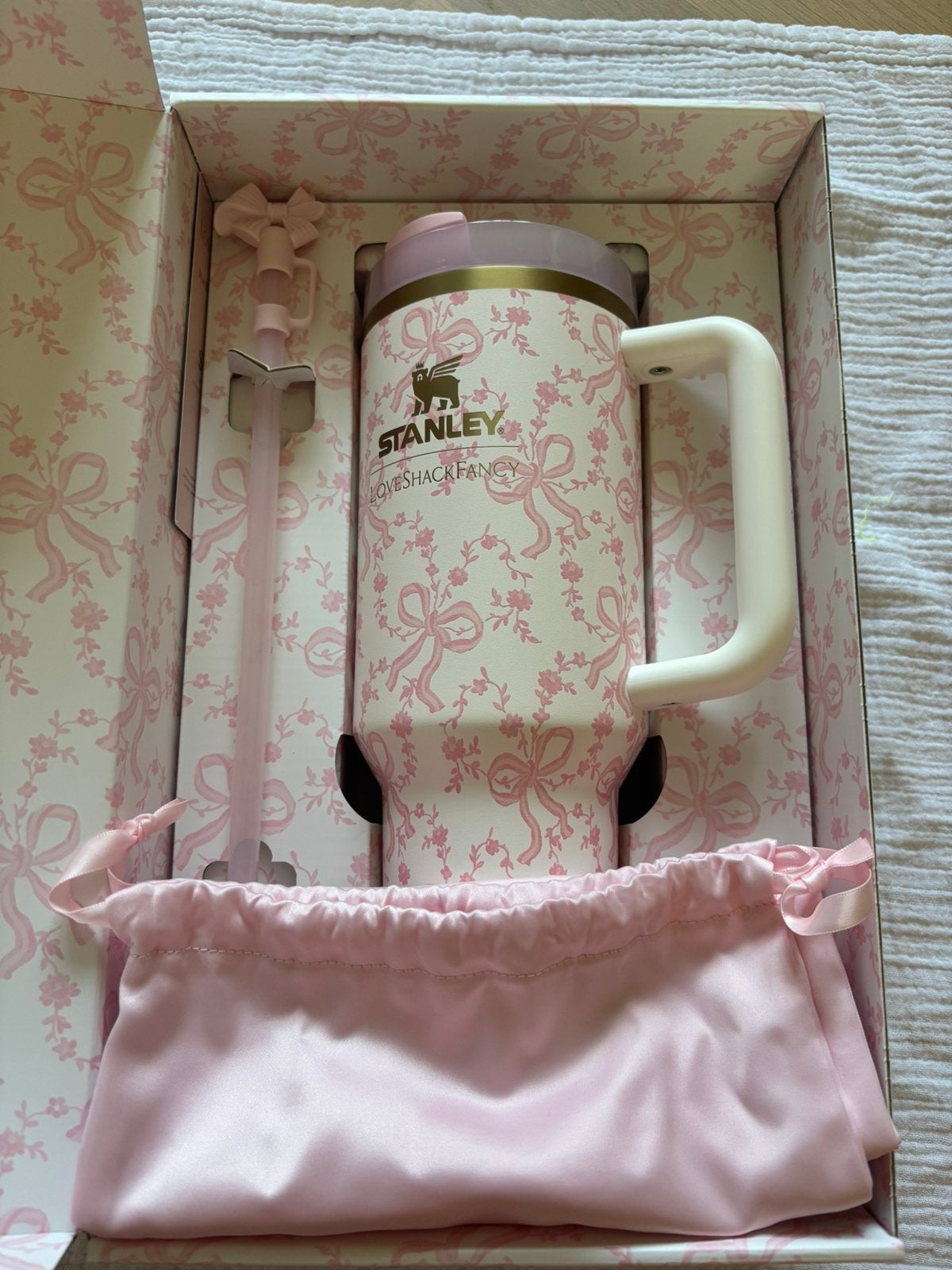 Stanley love shack fancy cup beker nieuw 1.18 liter 40oz, Ophalen of Verzenden, Zo goed als nieuw