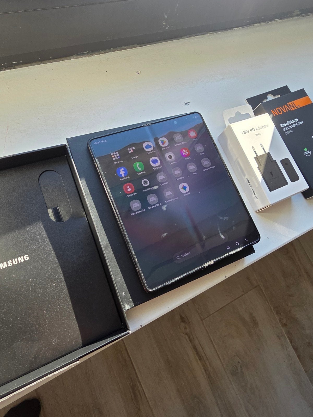 Samsung Fold 5 inclusief 12 maanden garantie, Télécoms, Téléphonie mobile | Samsung, Enlèvement ou Envoi