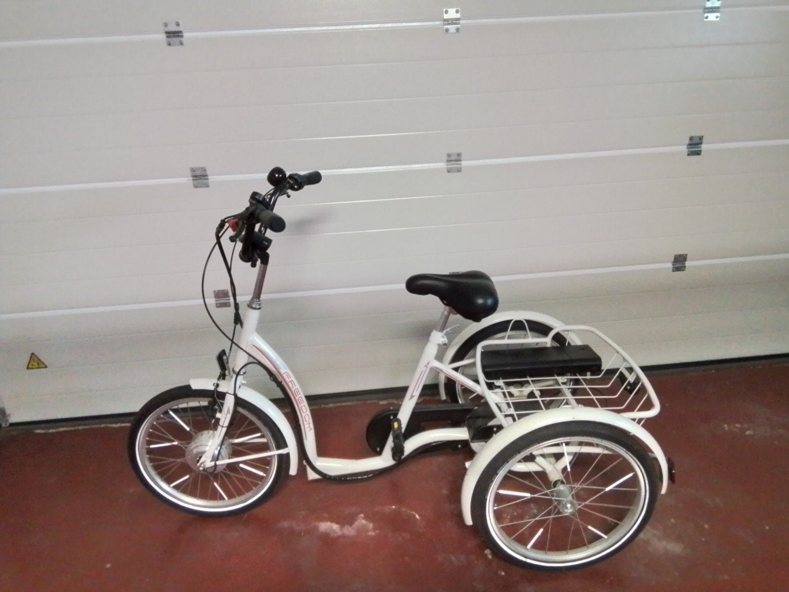 Elektrische driewieler fiets, Enlèvement