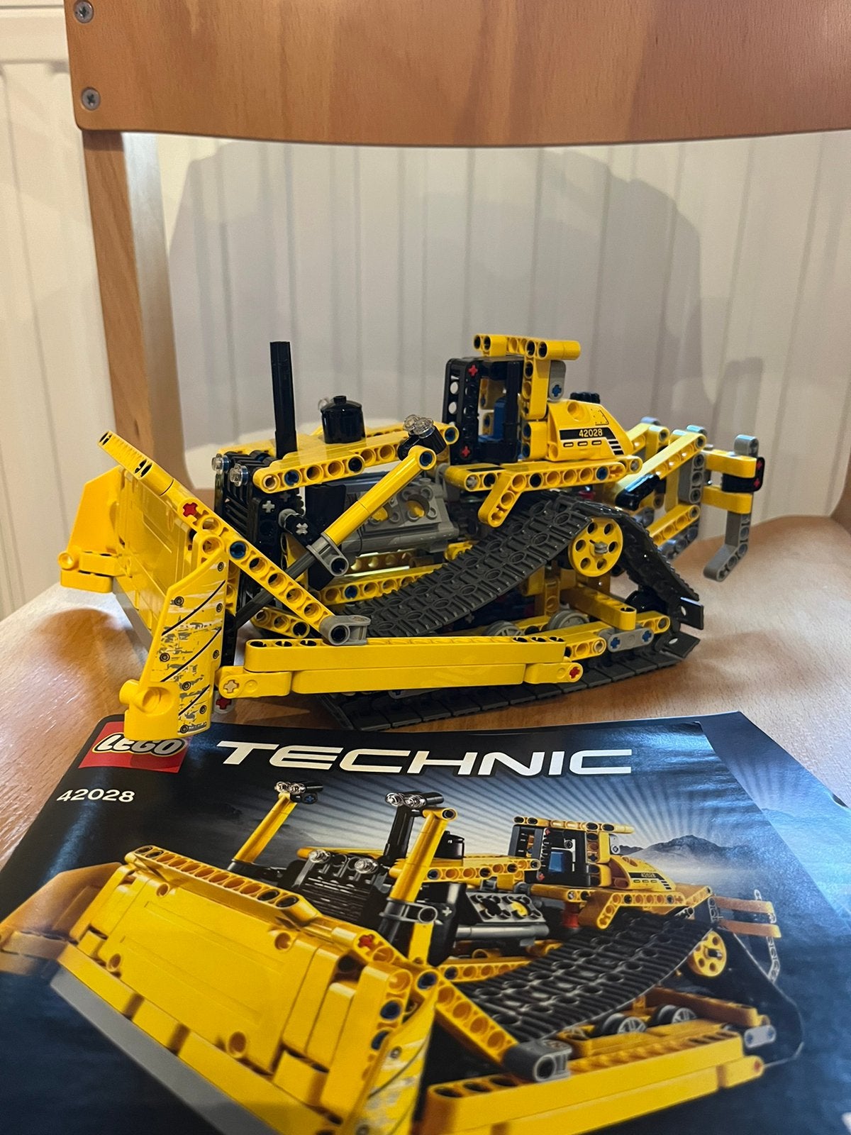 Lego Technic Bulldozer 42028, Ophalen of Verzenden, Zo goed als nieuw, Lego, Technic