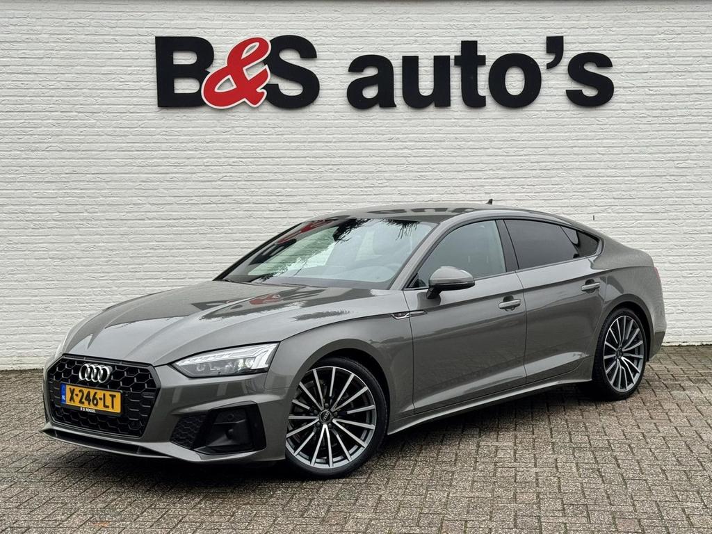 Audi A5 Sportback 35 TFSI 110KW 3x S-line Competition Zwarte, Autos, Audi, Argent ou Gris, Achat, Entreprise, Carnet d'entretien