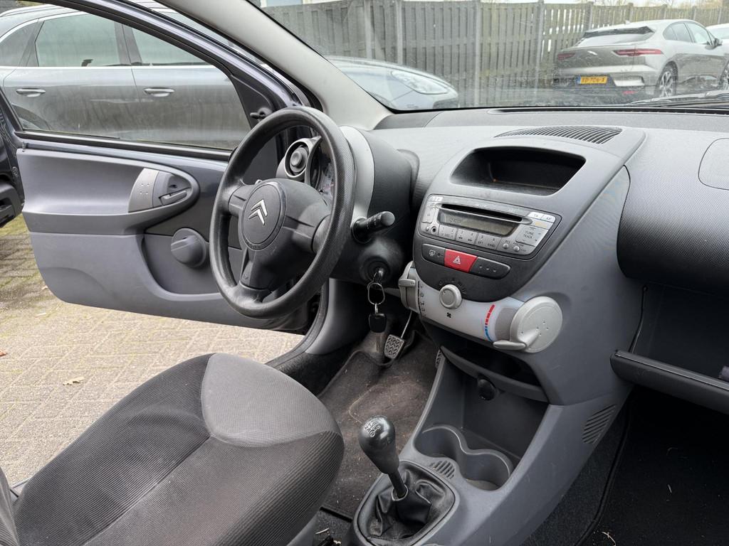 Citroën C1 1.0-12V Ambiance, Autos, Argent ou Gris, Achat, Entreprise, Boîte manuelle