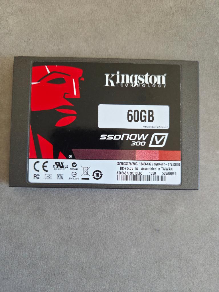 SSD Kingston 60 Giga, Ophalen of Verzenden, SSD