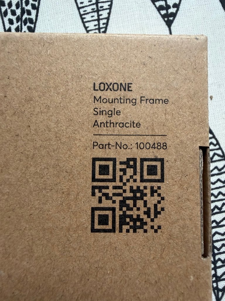 Loxone mounting frame nieuw, Ophalen of Verzenden, Nieuw, Overige merken, Overige typen