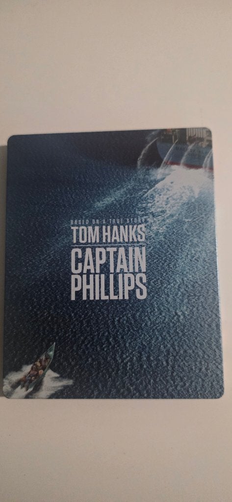 BR STEELBOOK - Captain Phillips, Engels, Film, Nederlands, Actie