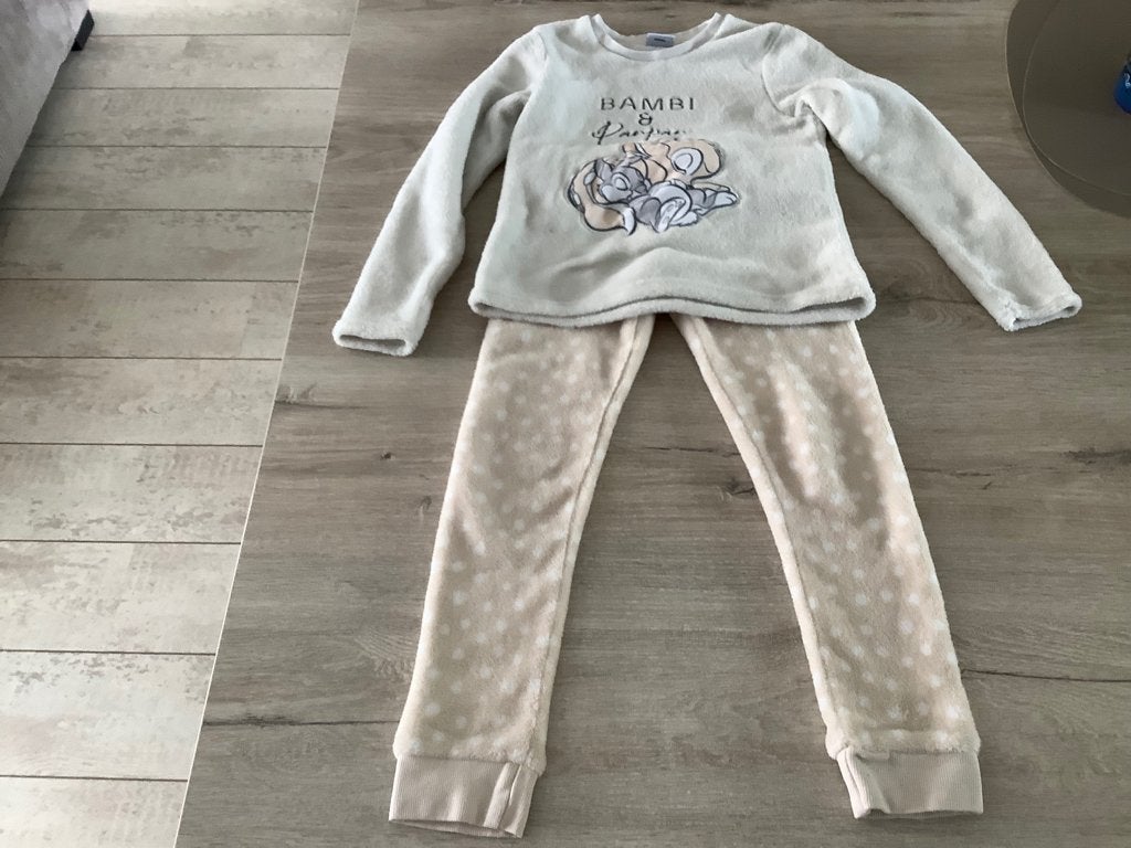 Piyama 2 pièces Disney Bambi (taille 128), Disney, Garçon ou Fille, Enlèvement ou Envoi, Comme neuf