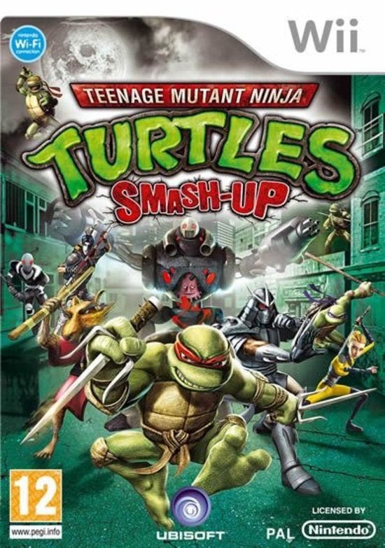 Teenage Mutant Ninja Turtles Smash-Up, Consoles de jeu & Jeux vidéo, Jeux | Nintendo Wii, Enlèvement ou Envoi, 1 joueur, À partir de 12 ans