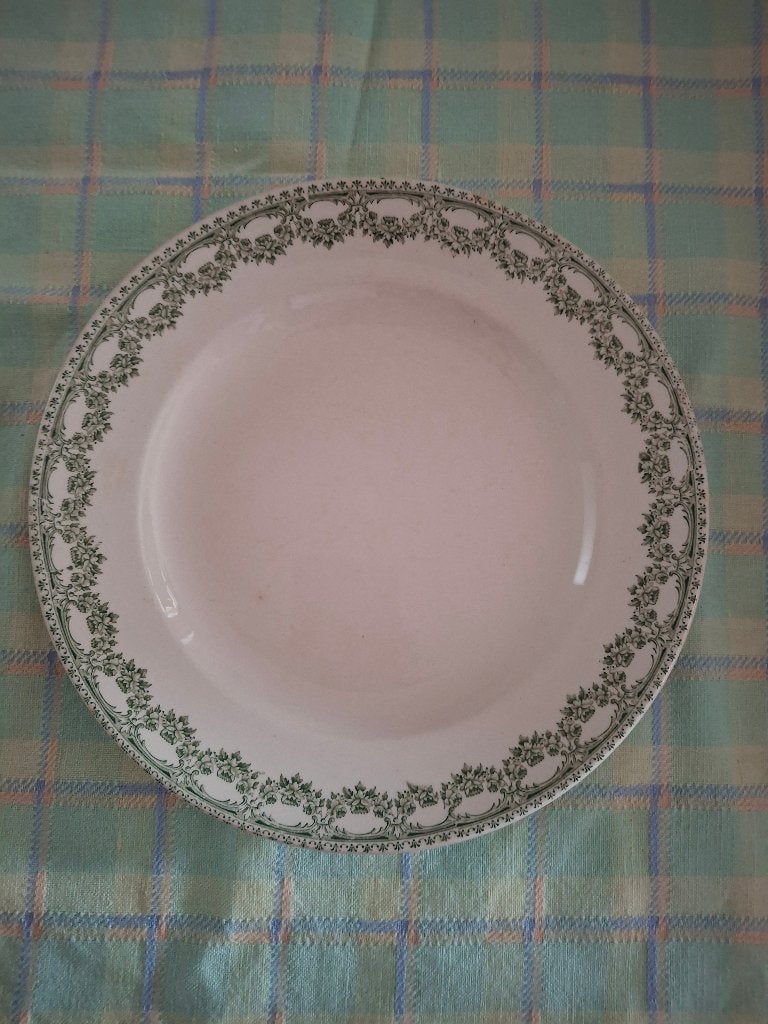 Assiettes plates Boch decor Carlotta, Antiquités & Art, Enlèvement