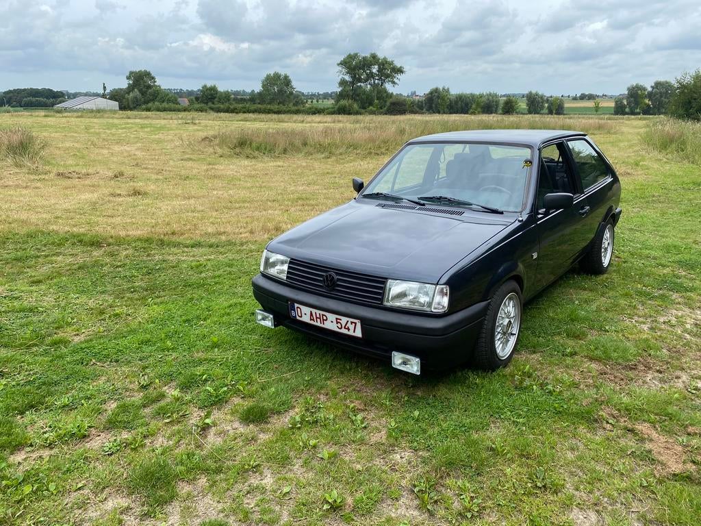 Volkswagen Polo 86C, Auto's, Volkswagen, Particulier, Polo, Benzine, Coupé, 2 deurs, Handgeschakeld, Blauw, Voorwielaandrijving
