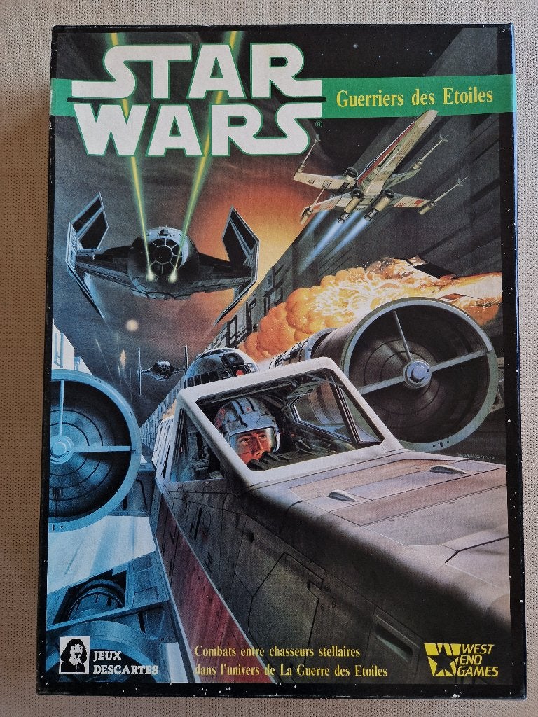 Star Wars Guerriers des étoiles - Jeux Descartes - X-Wing, Verzamelen, Star Wars, Ophalen of Verzenden, Gebruikt, Spel