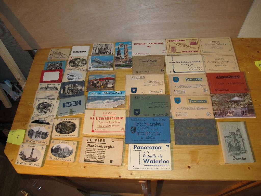 Lotje oude postkaarten, Verzamelen, Ophalen, 1920 tot 1940, Gelopen, Limburg