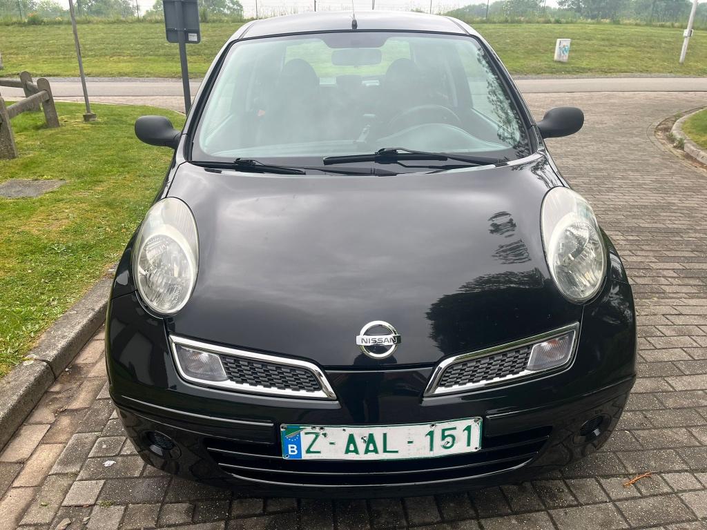 Nissan Micra Micra 1.2i Visia, Auto's, Nissan, Voorwielaandrijving, Zwart, 4 cilinders, 46 kW