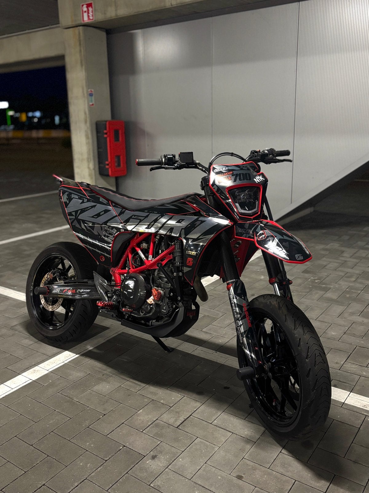 GASGAS SM 700 (2023), Ophalen, 1 cilinder, 12 t/m 35 kW